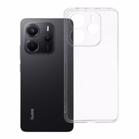 CLEAR Ümbris 2 mm jaoks XIAOMI Redmi Note 14 5G (camera protection) läbipaistev