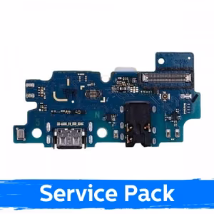 Charging Port Ühildub Samsung A505 2019 A50 Koos Flex / Plata 100% Original (Service Pack)