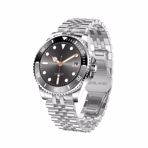 Blavec Smartwatch M-02 Business AMOLED Full Touch Voice Call (SWM02-S) silver