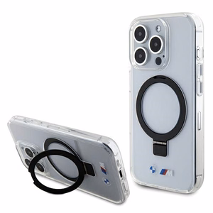 BMW Ring Stand M Collection MagSafe Ümbris jaoks iPhone 15 Pro - Clear