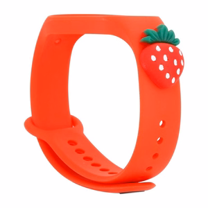 Laste rihm Smart Band M5/M6/M7 punane maasikas
