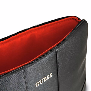 Guess чехол-сумка GUCS13TBK 13" черный/черный Saffiano