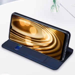 Dux Ducis Skin Pro чехол-кобура с клапаном Realme Narzo 50A чёрный