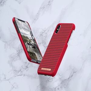 Nordic Elements Saeson Idun ümbris seadmele iPhone XS Max, punane