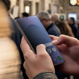 AmazingThing Radix Privacy Glass karastatud klaas Samsung S26 jaoks