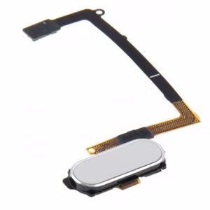 Nupp ühilduv Samsung G920 S6 koos flex valge originaal