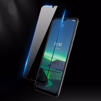 Dux Ducis 10D karastatud klaasist kaitsekile täiskaitsega raamiga Nokia 1.4 läbipaistev (karbisõbralik)