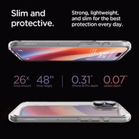 SPIGEN ümbris ULTRA HYBRID jaoks IPHONE 16 Pro crystal clear