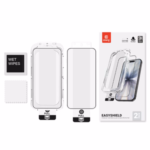 Комплект из 2 защитных стёкол Crong EasyShield для iPhone 17 / iPhone 17 Pro / iPhone 16 Pro