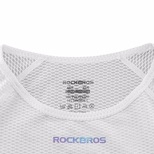 Rockbros YDBX001 naiste kiiresti kuivav varrukateta rattasärk XL / XXL - valge