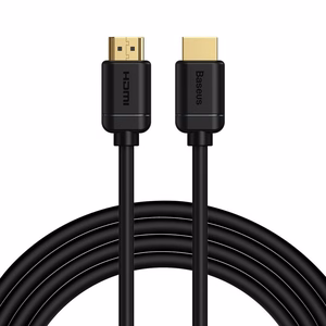 Baseus CAKGQ-C01 HDMI 2.0 4K 60Hz kaabel, 3 m, must