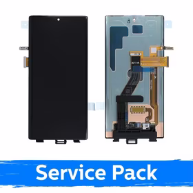 LCD Ekraan Ühildub Samsung N975 Note 10 Plus Must (Service Pack) (NF version)