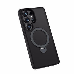 Benks Magnetic Mist ümbris koos statiiviga (A050) Samsung Galaxy S26 Ultra mustale telefonile