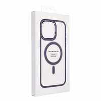 COLOR EDGE MAG COVER Ümbris compatible with MagSafe jaoks IPHONE 14 deep lilla