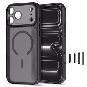 Tech-Protect MagPrime MagSafe CC ümbris mudelitele iPhone 18 Pro Max / 17 Pro Max, mattmust