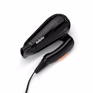 BaByliss Travel Dry 2000 5344E – föön, 2000 W, must