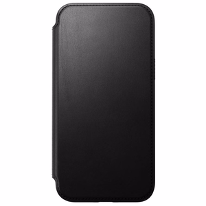 Nomad Modern Leather Folio ümbris jaoks iPhone 15 Plus 6,7" must
