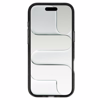 Glitter Magsafe Ümbris jaoks Iphone 17 Air must läbipaistev