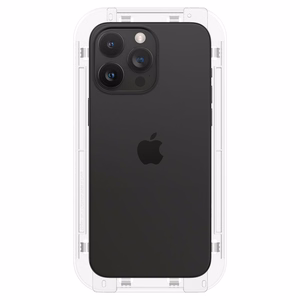 Spigen Glas.tR EZ Fit Karastatud klaas jaoks iPhone 15 Pro - 2 pcs.