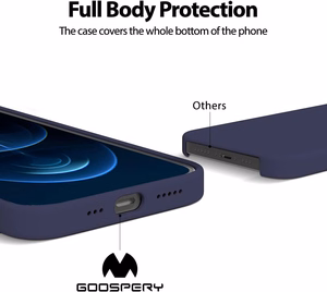 Ümbris Mercury Silicone Ümbris Apple iPhone 14 dark sinine