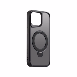 Etteri Matt Mag Ring ümbris jaoks iPhone 12 / 12 Pro 6,1" must