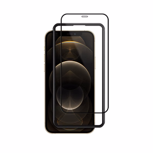 Crong 3D Armor Glass 9H karastatud ekraanikaitseklaas seadmele iPhone 12 Pro Max antibakteriaalse kaitsega, paigaldusraamiga