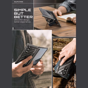 Supcase Unicorn Beetle Pro Ümbris jaoks Samsung Galaxy Z Fold 7 - Must
