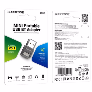 Borofone DH8 Bluetooth 5.1 adapter, must