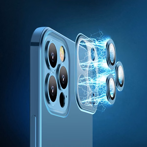 Joyroom Chery Mirror Чехол для iPhone 13 Pro металлическая рамка серебряный (JR-BP908 silver)