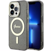 Guess GUHMP14XHCMCGK iPhone 14 Pro Max 6.7" must/must hardcase Glitter kuldne MagSafe