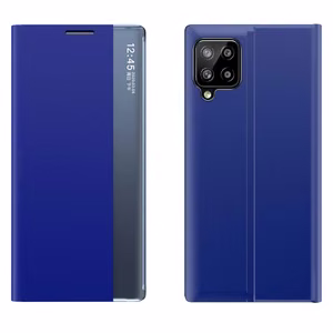 Sleep Case чехол-книжка со Smart Window для Samsung Galaxy A22 4G синий