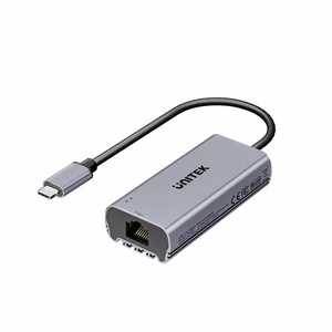 UNITEK USB-C RJ45 5GBPS M/F adapter