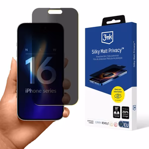 Privaatsuskaitsega kile 3mk Silky Matt Privacy iPhone 16