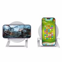 Devia Bluetooth-kõlar IM-3 koos traadita laadijaga 15W ja helevalge värviga