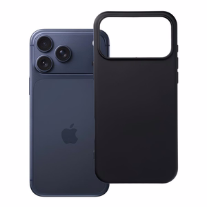 Kaitseümbris seadmele iPhone 18 Pro / 17 Pro: Silicone, värv: must