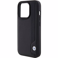 BMW Leather sinine Dots iPhone 15 Pro Max Ümbris - must