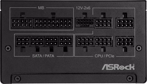 Power supply ASRock STEEL LEGEND 1000W 80 Plus kuldne (90-UXS100-GFEAAA)