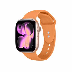 Crong Liquid Apple Watch rihm, 38/40/41/42 mm, oranž