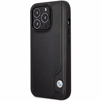 Ümbris BMW BMHCP14L22RBDK iPhone 14 Pro 6.1" must/must hardcase Leather sinine Dots
