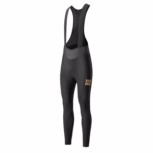 Rockbros YDCK012-1 Long Fleece Bib Tights with Pad Size S - Black