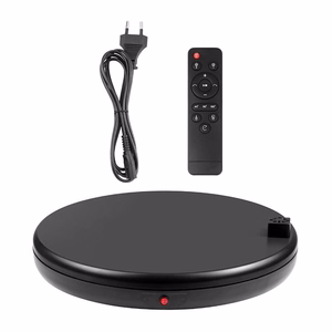 Rotating display alus Puluz with power socket 45 cm (must)