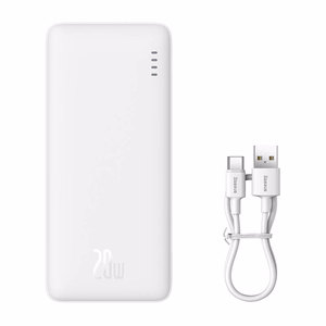 Baseus Airpow 10000mAh 20W powerbank (valge)