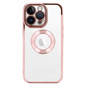Beauty Clear Ümbris jaoks Iphone 12 Pro Max roosa