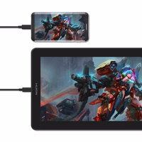 HUION Kamvas 13 graafiline tahvelarvuti Roheline 5080 lpi 293,76 x 165,24 mm USB