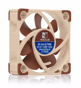 Noctua NF A4x10 PWM Computer case Fan 4 cm Beige, Red