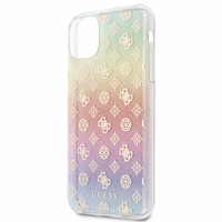 Guess GUHCN65PEOML iPhone 11 Pro Maxmulticolor kõva ümbris Iridescent 4G Peony
