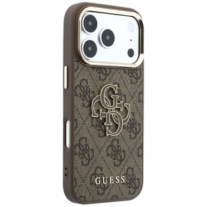 Ümbris mudelile IPHONE 18 Pro Max/17 Pro Max (Big Resin Logo 4G) (värv: pruun)