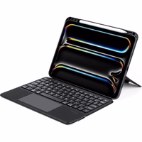 DUX DUCIS case DK foldable with Wireless Keyboard jaoks iPad Pro 11 (2024) must