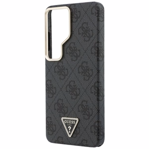 Guess чехол 4G Triangle Logo MagSafe для Samsung Galaxy S26 Ultra чёрный