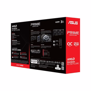 ASUS Prime -RX9070GRE-O12G AMD Radeon RX 9070 GRE 12 GB GDDR6